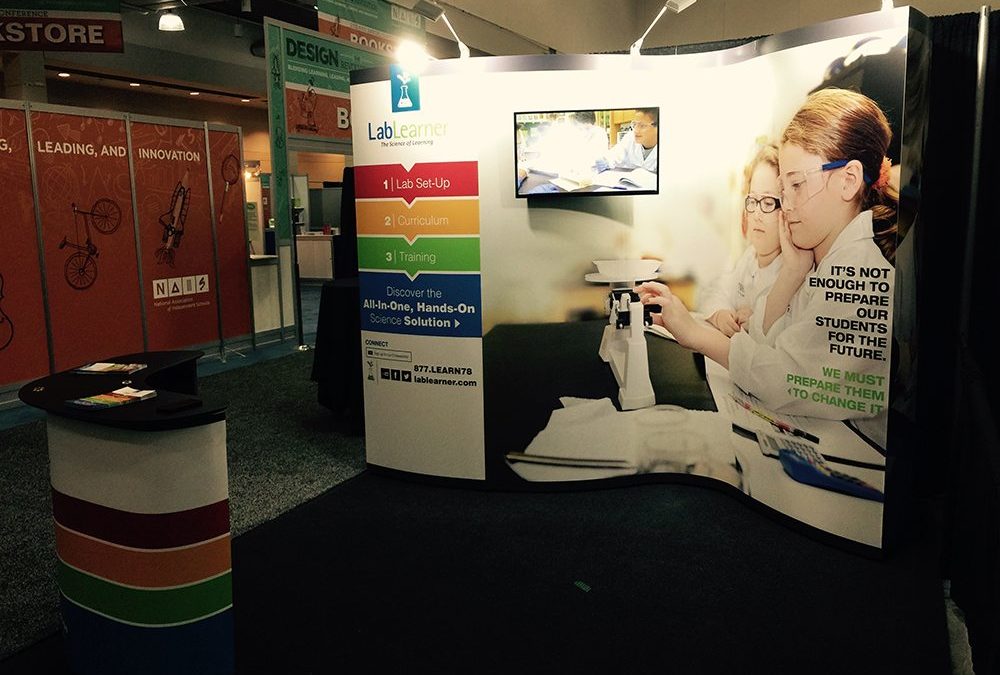 LabLearner at 2015 NAIS Show in Boston